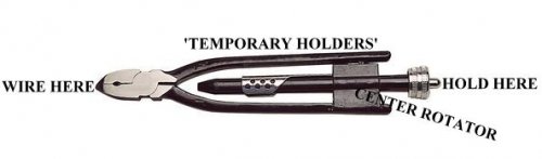 Linda Gale's Tool Tip - Using Wire Twisting Pliers - , Tools For Wire Jewelry, Tools, wire twisting pliers